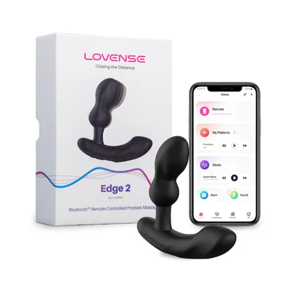 Máy rung hậu môn LOVENSE EDGE 2 rung đa điểm cho nam giới