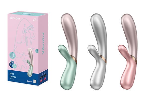 Satisfyer đưa ngôn ngữ thiết kế đầy tối giản nhưng không kém phần tinh tế và sang trọng vào sản phẩm. Thỏ rung Hot Lover hiện có sẵn 3 màu sắc trang nhã.